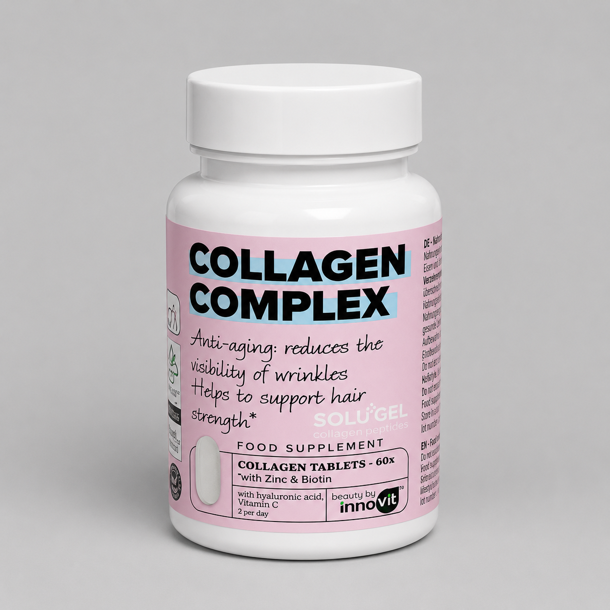 Collagen Complex – Complément Alimentaire au Collagène (60 Comprimés)