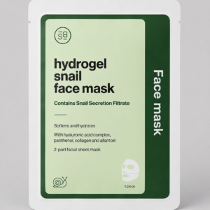SkinBliss Hydrogel Snail Face Mask – Masque Visage Hydratant à la Bave d’Escargot