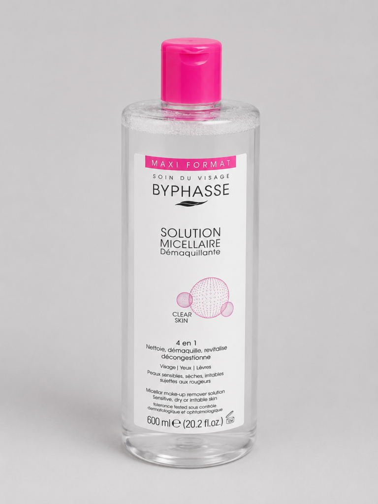 Byphasse Solution Micellaire Démaquillante Peaux Sensibles – 600 ml