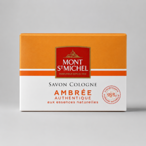 Mont St Michel Savon Cologne Ambrée Authentique – 100 g